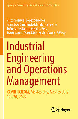 Couverture cartonnée Industrial Engineering and Operations Management de 