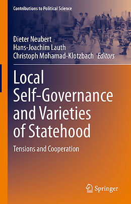 Livre Relié Local Self-Governance and Varieties of Statehood de 