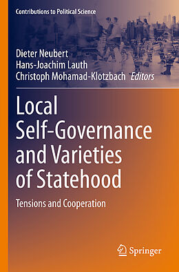 Couverture cartonnée Local Self-Governance and Varieties of Statehood de 