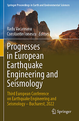 Couverture cartonnée Progresses in European Earthquake Engineering and Seismology de 