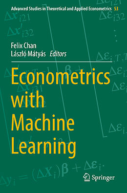 Couverture cartonnée Econometrics with Machine Learning de 