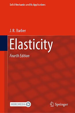 Livre Relié Elasticity de J. R. Barber