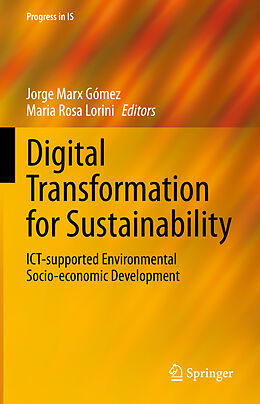 Livre Relié Digital Transformation for Sustainability de 