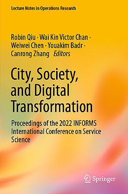 Couverture cartonnée City, Society, and Digital Transformation de 