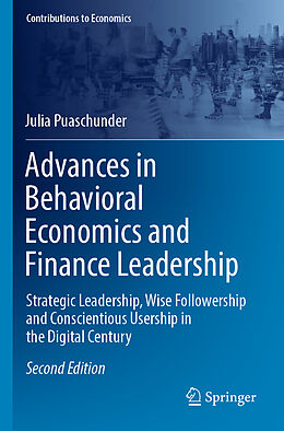 Couverture cartonnée Advances in Behavioral Economics and Finance Leadership de Julia Puaschunder