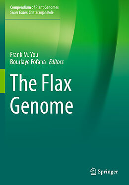 Couverture cartonnée The Flax Genome de 