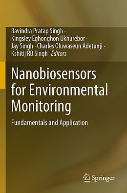 Couverture cartonnée Nanobiosensors for Environmental Monitoring de 