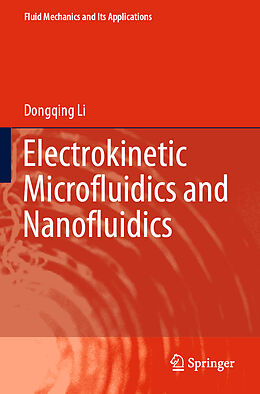 Couverture cartonnée Electrokinetic Microfluidics and Nanofluidics de Dongqing Li