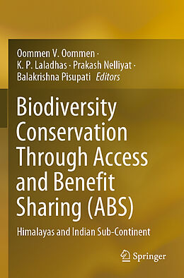 Kartonierter Einband Biodiversity Conservation Through Access and Benefit Sharing (ABS) von 