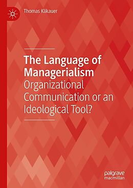 eBook (pdf) The Language of Managerialism de Thomas Klikauer