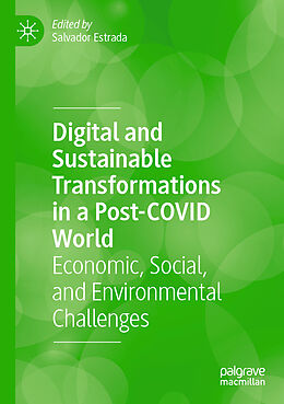 Couverture cartonnée Digital and Sustainable Transformations in a Post-COVID World de 