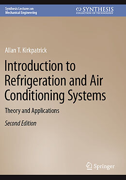 Couverture cartonnée Introduction to Refrigeration and Air Conditioning Systems de Allan T. Kirkpatrick