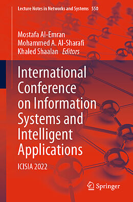 Couverture cartonnée International Conference on Information Systems and Intelligent Applications de 