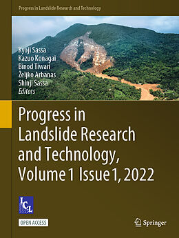 Livre Relié Progress in Landslide Research and Technology, Volume 1 Issue 1, 2022 de 