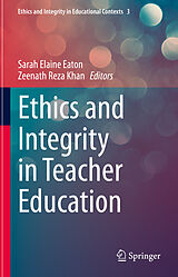 eBook (pdf) Ethics and Integrity in Teacher Education de 