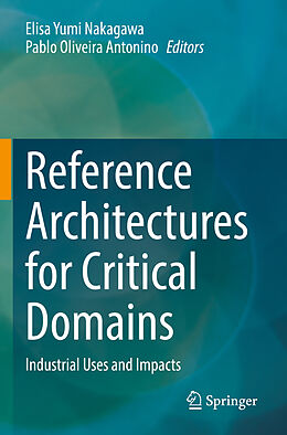 Couverture cartonnée Reference Architectures for Critical Domains de 