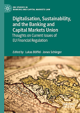 Livre Relié Digitalisation, Sustainability, and the Banking and Capital Markets Union de 
