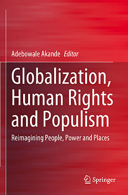 Couverture cartonnée Globalization, Human Rights and Populism de 