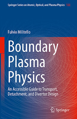 Livre Relié Boundary Plasma Physics de Fulvio Militello