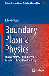 eBook (pdf) Boundary Plasma Physics de Fulvio Militello