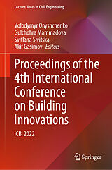 eBook (pdf) Proceedings of the 4th International Conference on Building Innovations de 