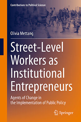 Livre Relié Street-Level Workers as Institutional Entrepreneurs de Olivia Mettang