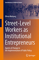 eBook (pdf) Street-Level Workers as Institutional Entrepreneurs de Olivia Mettang