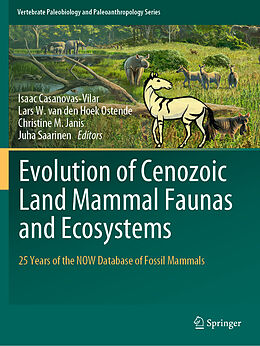 Couverture cartonnée Evolution of Cenozoic Land Mammal Faunas and Ecosystems de 