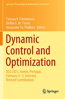 Couverture cartonnée Dynamic Control and Optimization de 