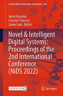 Couverture cartonnée Novel & Intelligent Digital Systems: Proceedings of the 2nd International Conference (NiDS 2022) de 