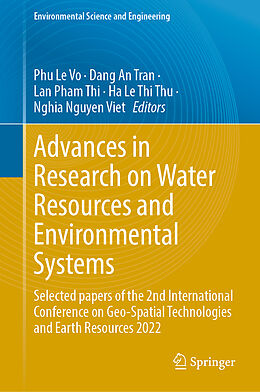 Fester Einband Advances in Research on Water Resources and Environmental Systems von 
