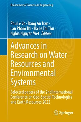 eBook (pdf) Advances in Research on Water Resources and Environmental Systems de 