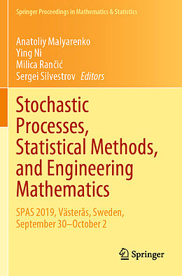 Couverture cartonnée Stochastic Processes, Statistical Methods, and Engineering Mathematics de 