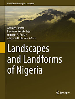 Livre Relié Landscapes and Landforms of Nigeria de 