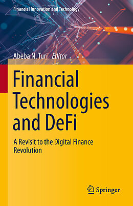 Livre Relié Financial Technologies and DeFi de 