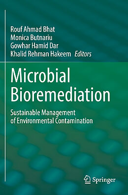 Couverture cartonnée Microbial Bioremediation de 