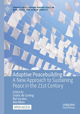 Livre Relié Adaptive Peacebuilding de 