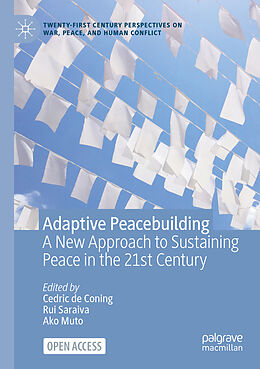 Couverture cartonnée Adaptive Peacebuilding de 