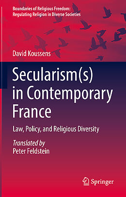 Livre Relié Secularism(s) in Contemporary France de David Koussens