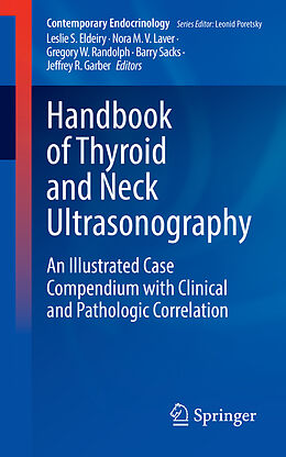 Couverture cartonnée Handbook of Thyroid and Neck Ultrasonography de 