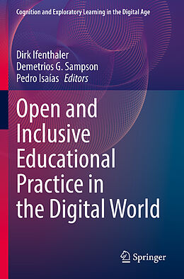 Couverture cartonnée Open and Inclusive Educational Practice in the Digital World de 