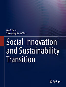 Livre Relié Social Innovation and Sustainability Transition de 