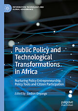 eBook (pdf) Public Policy and Technological Transformations in Africa de 