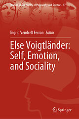 eBook (pdf) Else Voigtländer: Self, Emotion, and Sociality de 