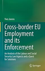 eBook (pdf) Cross-border EU Employment and its Enforcement de Yves Jorens