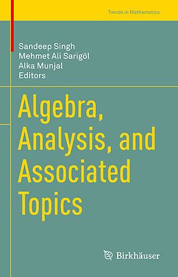Fester Einband Algebra, Analysis, and Associated Topics von 