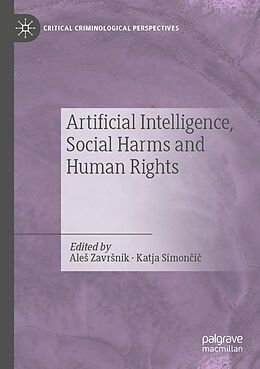 Couverture cartonnée Artificial Intelligence, Social Harms and Human Rights de 