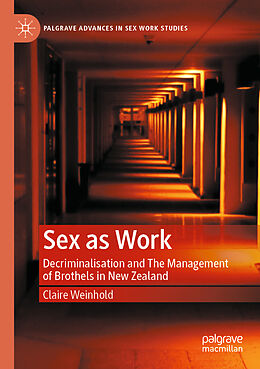 Couverture cartonnée Sex as Work de Claire Weinhold