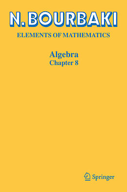 Livre Relié Algebra de N. Bourbaki