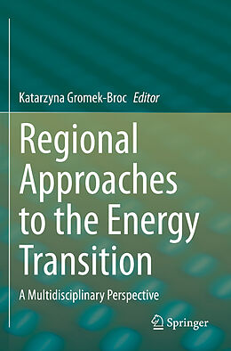 Couverture cartonnée Regional Approaches to the Energy Transition de 